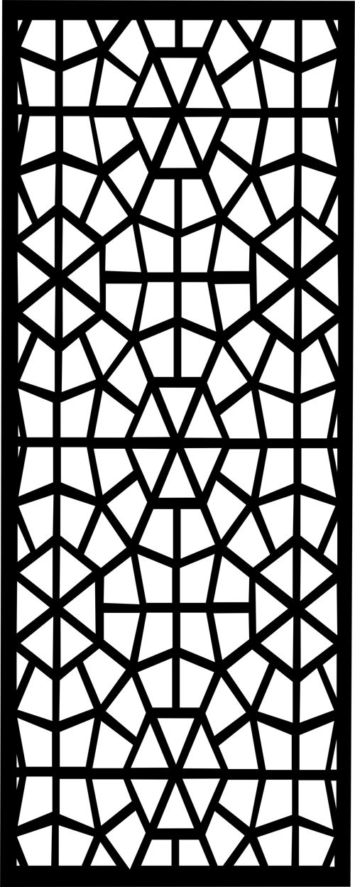 طرح privacy-partition-indoor-panels-floral-lattice-stencil-room-divider-pattern-for-laser-cutting-ve