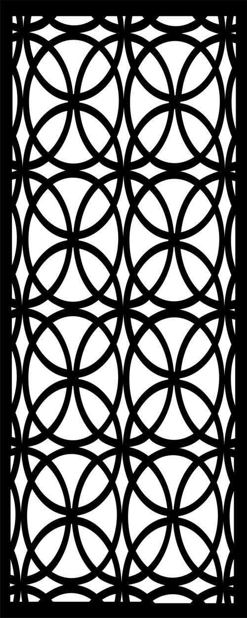طرح privacy-partition-indoor-panels-room-divider-floral-lattice-stencil-seamless-for-laser-cut-ve
