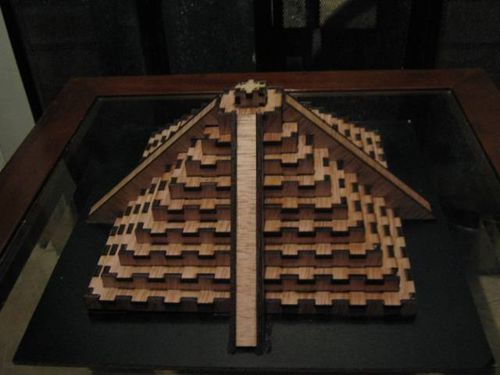 طرح هرم - pyramid - برای دستگاه CNC چوب و لیزر (سی ان سی)