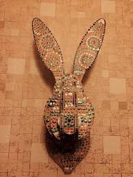 طرح سه بعدی سر خرگوش - rabbit head 3d plan - برای دستگاه CNC چوب و لیزر (سی ان سی)