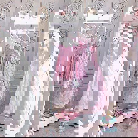 طرح قفسه برای عروسک آویز لباس برای برش لیزری - racks for doll clothes hanger for laser cutting ve - برای دستگاه CNC چوب و لیزر (سی ان سی)