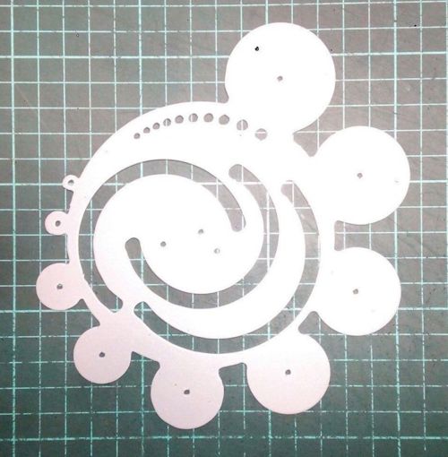 طرح خط‌کش شعاعی دایره شعاع نیم‌دایره رسم خط‌کش برای برش لیزری - radius ruler circle radius semicircle drawing ruler for laser cut ve - برای دستگاه CNC چوب و لیزر (سی ان سی)