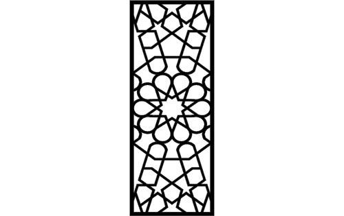طرح مستطیل جداکننده طراحی - rectangular seperator design - برای دستگاه CNC چوب و لیزر (سی ان سی)