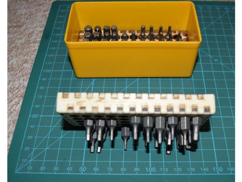 طرح جعبه قطعه افسار برای آلیت برش لیزری سه بعدی پازل - release bit halter box for allit 45 2 laser cut 3d puzzle - برای دستگاه CNC چوب و لیزر (سی ان سی)