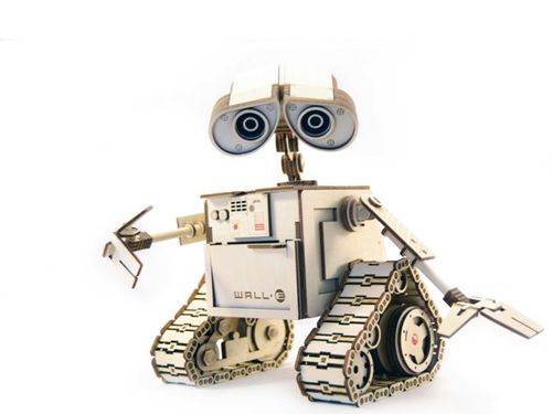 طرح مدل ربات برای برش لیزری - robot model for laser cut ve - برای دستگاه CNC چوب و لیزر (سی ان سی)
