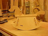 طرح پازل اسب گهواره‌ای لیزری - rocking horse puzzle laser cut - برای دستگاه CNC چوب و لیزر (سی ان سی)