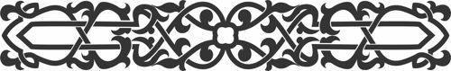 طرح حاشیه جداکننده اتاق - room divider border design - برای دستگاه CNC چوب و لیزر (سی ان سی)