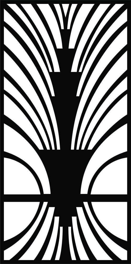 طرح room-divider-seamless-floral-floral-lattice-stencil-panel-for-laser-cut-ve