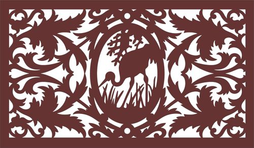 طرح جداکننده اتاق ساروس صفحه درز برای برش لیزری - sarus room divider seamless screen for laser cut ve - برای دستگاه CNC چوب و لیزر (سی ان سی)