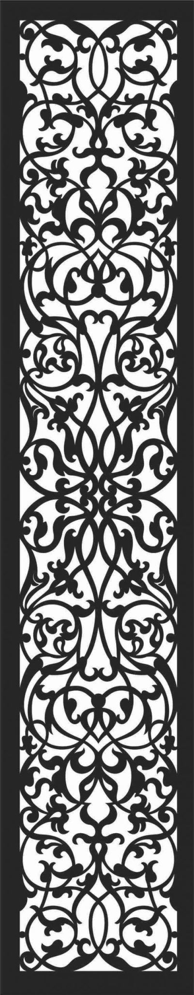 طرح الگوهای پنل صفحه درز - screen panel patterns seamless 3 - برای دستگاه CNC چوب و لیزر (سی ان سی)