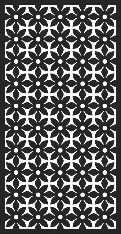 طرح الگوهای پنل صفحه درز - screen panel patterns seamless 13 - برای دستگاه CNC چوب و لیزر (سی ان سی)