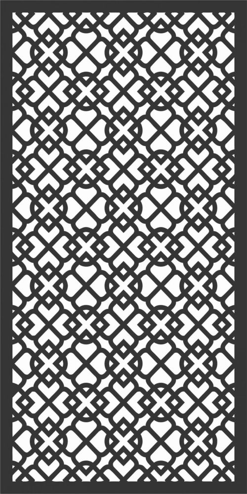 طرح الگوهای پنل صفحه درز - screen panel patterns seamless 16 - برای دستگاه CNC چوب و لیزر (سی ان سی)