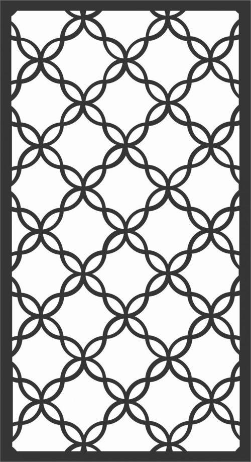 طرح الگوهای پنل صفحه درز - screen panel patterns seamless 24 - برای دستگاه CNC چوب و لیزر (سی ان سی)