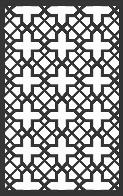 طرح الگوهای پنل صفحه درز - screen panel patterns seamless 31 - برای دستگاه CNC چوب و لیزر (سی ان سی)