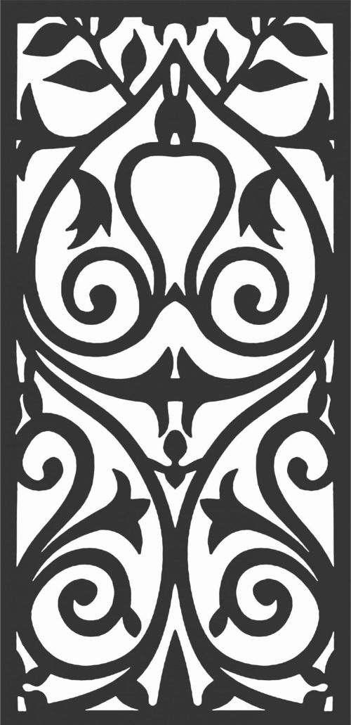 طرح الگوهای پنل صفحه درز 60 - screen panel patterns seamless 60 - برای دستگاه CNC چوب و لیزر (سی ان سی)