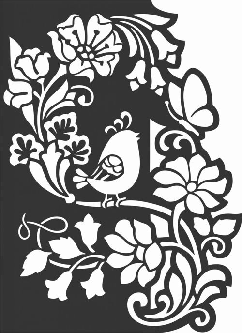طرح الگوهای پنل صفحه درز - screen panel patterns seamless 63 - برای دستگاه CNC چوب و لیزر (سی ان سی)