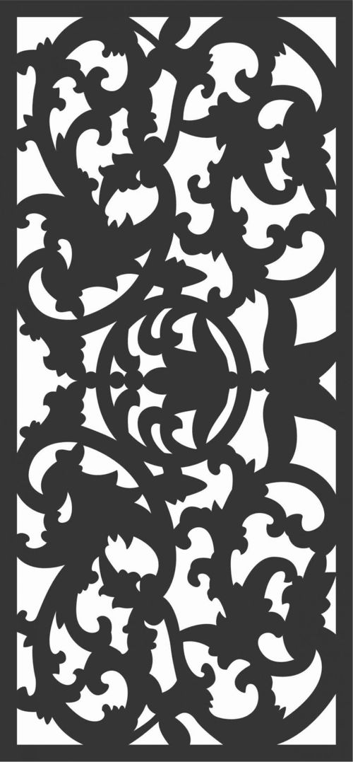طرح الگوهای پنل صفحه درز - screen panel patterns seamless 71 - برای دستگاه CNC چوب و لیزر (سی ان سی)
