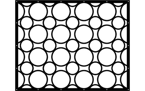 طرح الگوی صفحه - screen pattern 36 - برای دستگاه CNC چوب و لیزر (سی ان سی)