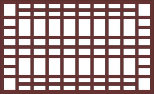 طرح الگوی پنجره درز برای برش لیزری - screen seamless window pattern for laser cutting - برای دستگاه CNC چوب و لیزر (سی ان سی)