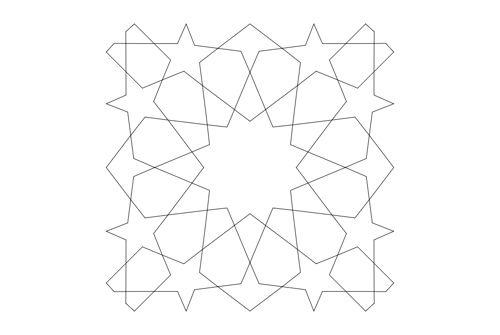 طرح sel uklu modeli kollu - sel uklu modeli 12 kollu - برای دستگاه CNC چوب و لیزر (سی ان سی)