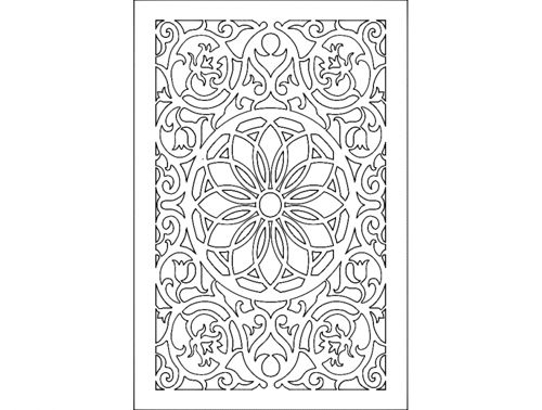 طرح جداکننده - seperator 2 - برای دستگاه CNC چوب و لیزر (سی ان سی)