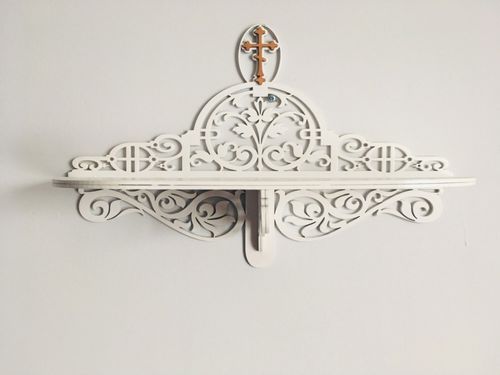 طرح قالب cnc قفسه - shelf cnc template ve - برای دستگاه CNC چوب و لیزر (سی ان سی)