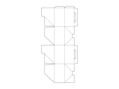 طرح ارسال جعبه - shipping box - برای دستگاه CNC چوب و لیزر (سی ان سی)
