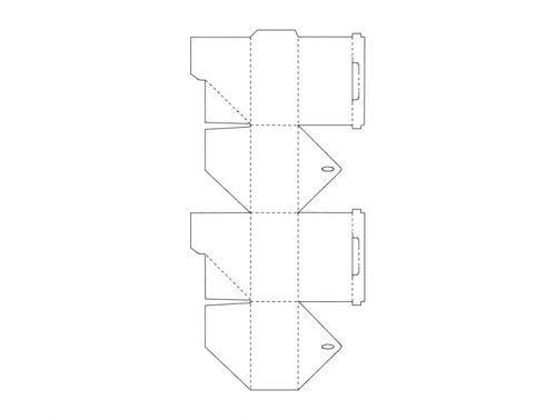 طرح حمل و نقل انبارداری جعبه - shipping storage box - برای دستگاه CNC چوب و لیزر (سی ان سی)