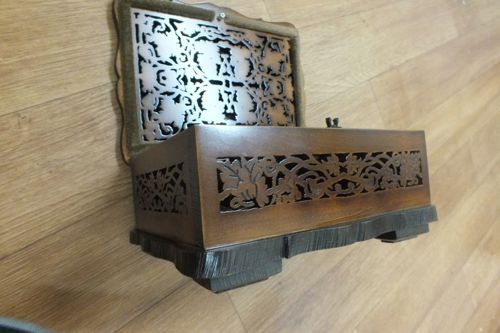 طرح shkatulka vinograd for laser cut - shkatulka vinograd for laser cut ve - برای دستگاه CNC چوب و لیزر (سی ان سی)