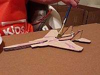 طرح اسباب‌بازی ساده جت جنگنده با برش لیزری طرح قالب - simple toy jet fighter laser cut design template - برای دستگاه CNC چوب و لیزر (سی ان سی)