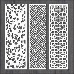 طرح طراحی ساده عمودی ستون دیواره برای برش لیزر cnc - simple vertical column bulkhead design for laser cut cnc - برای دستگاه CNC چوب و لیزر (سی ان سی)