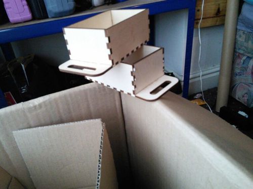 طرح جعبه کوچک با دسته برای برش لیزری - small box with handle for laser cut - برای دستگاه CNC چوب و لیزر (سی ان سی)