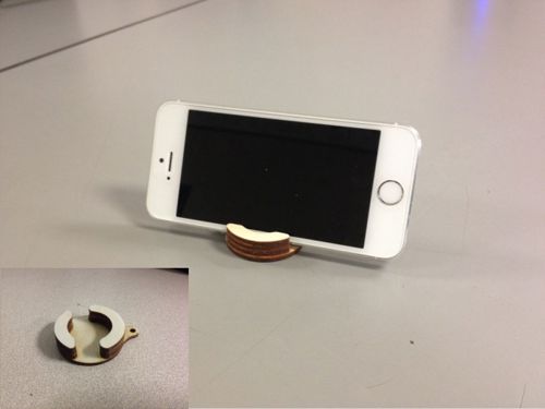 طرح قالب پایه گوشی هوشمند برای برش لیزری - smart phone stand template for laser cutting ve - برای دستگاه CNC چوب و لیزر (سی ان سی)