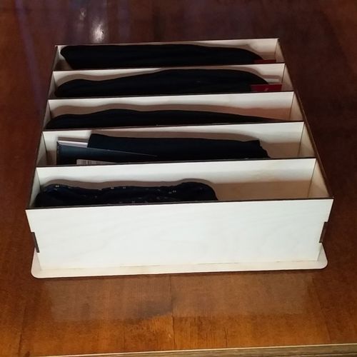 طرح جعبه نگهدارنده جوراب برای برش لیزری - socks storage organizer box for laser cut ve - برای دستگاه CNC چوب و لیزر (سی ان سی)