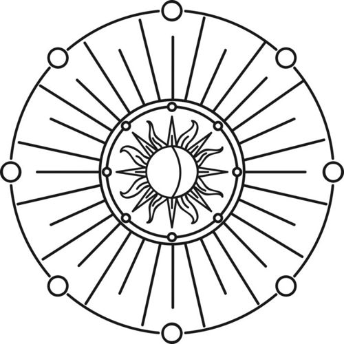 طرح منظومه شمسی اجرام آسمانی شیء - solar system celestial object ve - برای دستگاه CNC چوب و لیزر (سی ان سی)