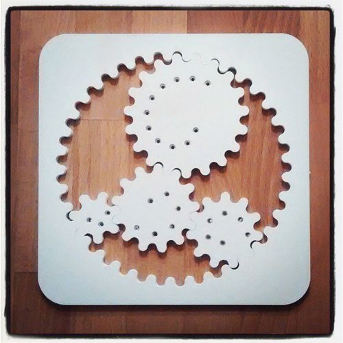 طرح قالب طراحی اسپیروگراف برای برش لیزری - spirograph drawing format for laser cut ve - برای دستگاه CNC چوب و لیزر (سی ان سی)