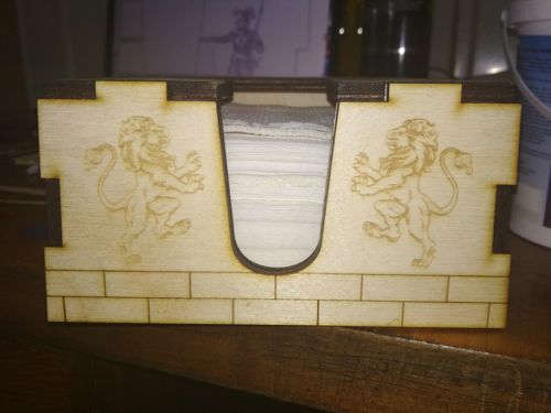 طرح جعبه جا دستی مربعی برش لیزری - square napkin holder box laser cutting ve - برای دستگاه CNC چوب و لیزر (سی ان سی)
