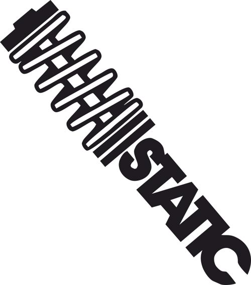 طرح لوگو ایستا وکتور - static logo vector - برای دستگاه CNC چوب و لیزر (سی ان سی)