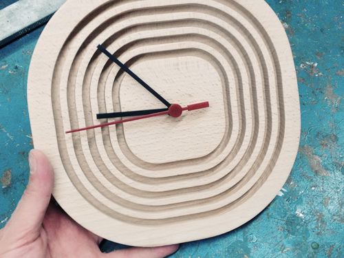طرح گام شمار - step clock - برای دستگاه CNC چوب و لیزر (سی ان سی)