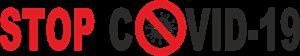 طرح لوگو برای کووید متوقف کنید - stop covid 19 logo ve - برای دستگاه CNC چوب و لیزر (سی ان سی)