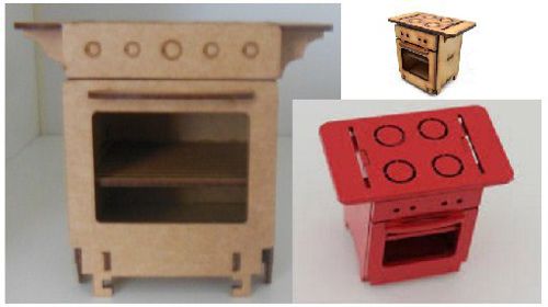 طرح اجاق گاز مخصوص برش لیزری - stove for laser cut ve - برای دستگاه CNC چوب و لیزر (سی ان سی)