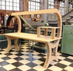 طرح مبل با طراحی عجیب برای برش لیزری - strange styling couch for laser cut ve - برای دستگاه CNC چوب و لیزر (سی ان سی)