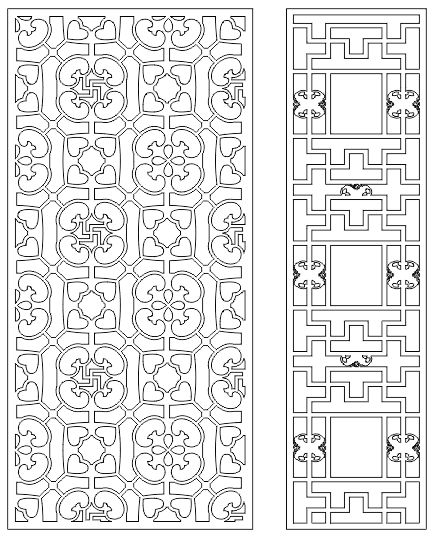 طرح الگوی swastika برای برش لیزری cnc - swastika pattern for laser cut cnc - برای دستگاه CNC چوب و لیزر (سی ان سی)
