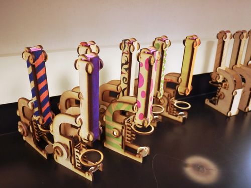 طرح میکروسکوپ آموزشی برای برش لیزری - teaching microscope for laser cut ve - برای دستگاه CNC چوب و لیزر (سی ان سی)