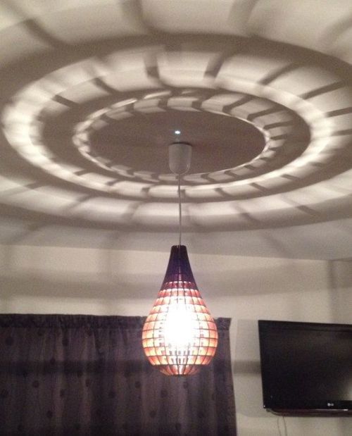 طرح قالب لامپ آویز اشک الگو - tear drop pendant lamp template - برای دستگاه CNC چوب و لیزر (سی ان سی)