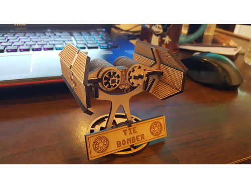 طرح tiebomber for laser cut - tiebomber for laser cut ve - برای دستگاه CNC چوب و لیزر (سی ان سی)