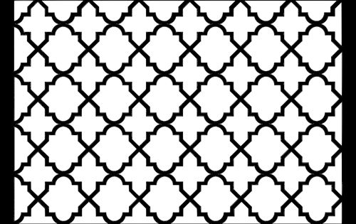 طرح الگوی هنری ترکی طرح - turkish pattern art - برای دستگاه CNC چوب و لیزر (سی ان سی)