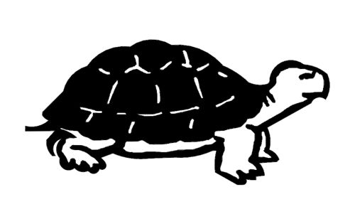 طرح لاک‌پشت حیوان آزاد - turtle animal - برای دستگاه CNC چوب و لیزر (سی ان سی)