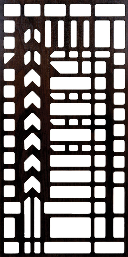 طرح گریل‌های قاب 300 v8 - unframed grilles 300 v82 - برای دستگاه CNC چوب و لیزر (سی ان سی)
