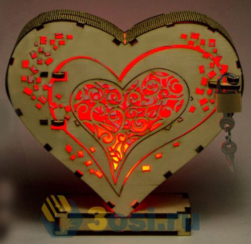 طرح روز ولنتاین برای برش لیزری - valentine day layout for laser cut - برای دستگاه CNC چوب و لیزر (سی ان سی)